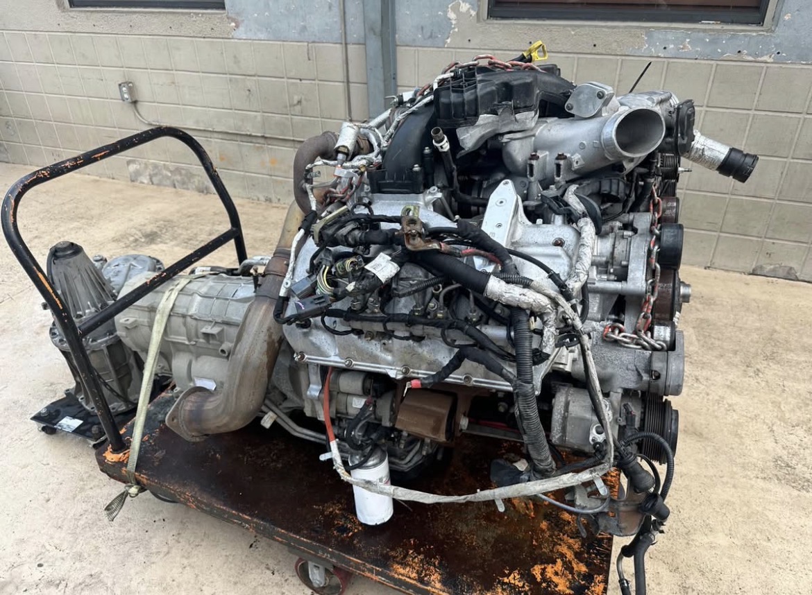 2011–2016 Ford F-250 6.7 Power Stroke Diesel Engine & Transmission Assembly – 86,000 Miles OEM Take-Off - Image 4
