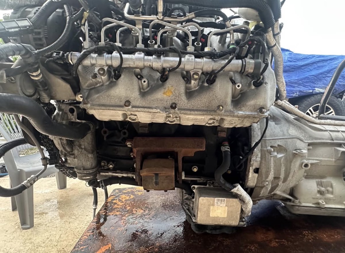 2011–2016 Ford F-250 6.7 Power Stroke Diesel Engine & Transmission Assembly – 86,000 Miles OEM Take-Off - Image 7
