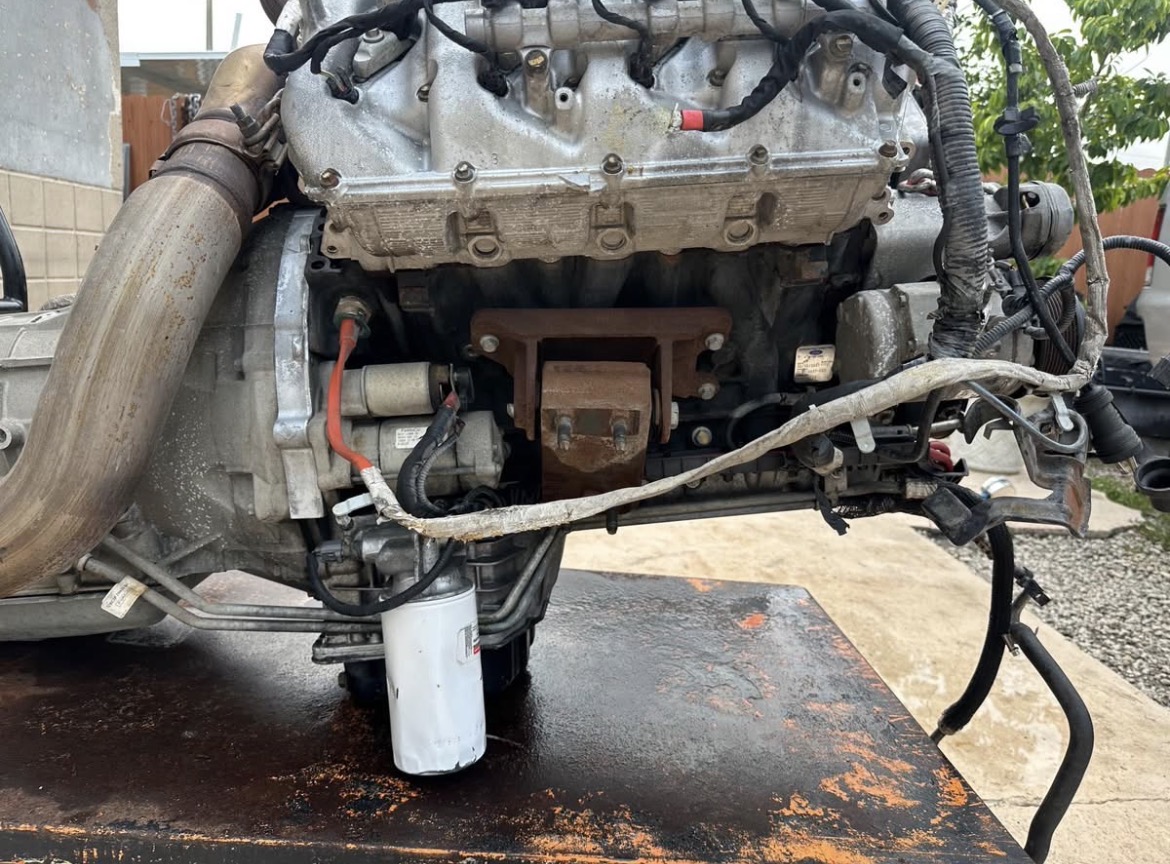 2011–2016 Ford F-250 6.7 Power Stroke Diesel Engine & Transmission Assembly – 86,000 Miles OEM Take-Off - Image 8