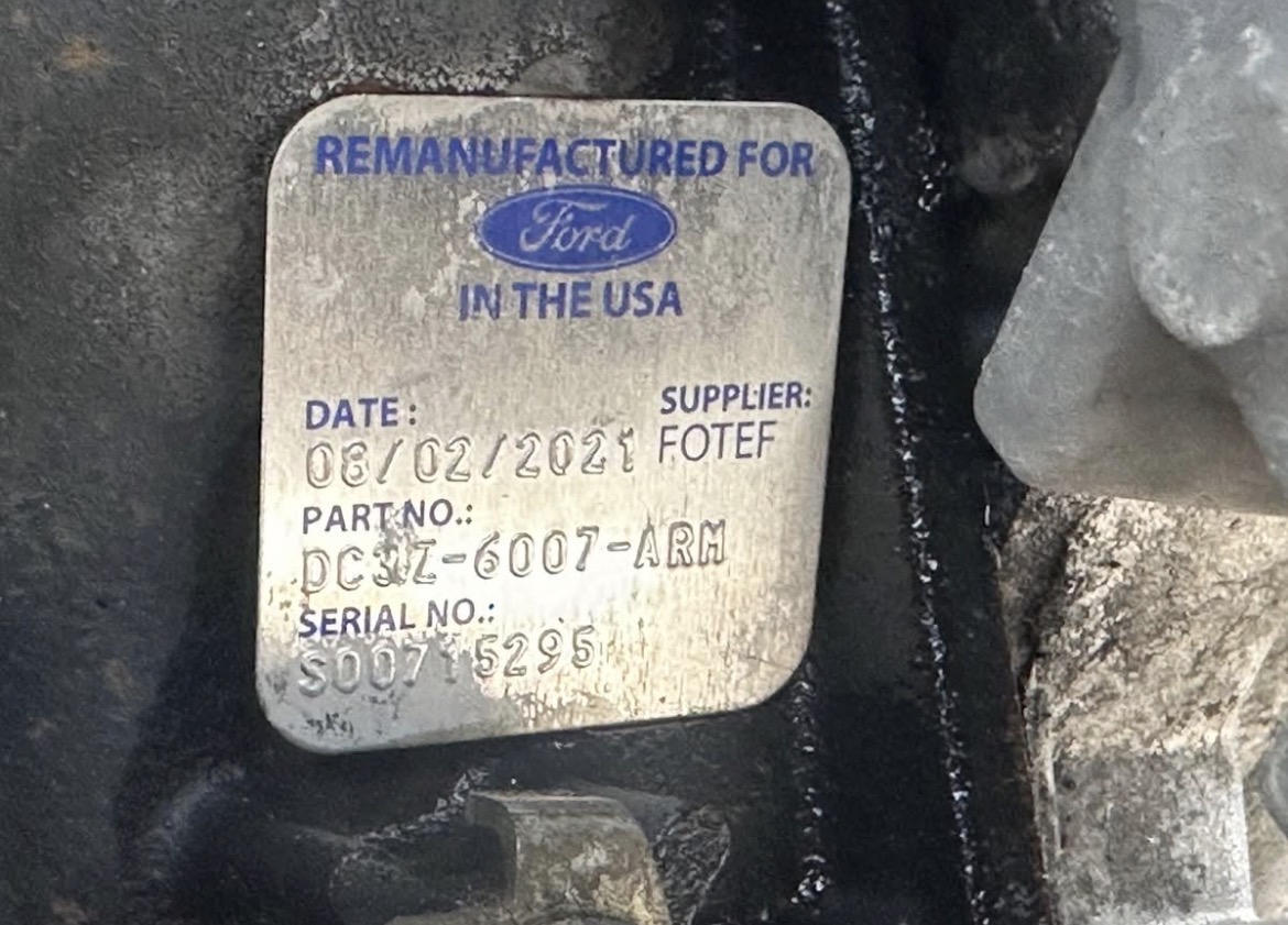 2011–2016 Ford F-250 6.7 Power Stroke Diesel Engine & Transmission Assembly – 86,000 Miles OEM Take-Off - Image 11