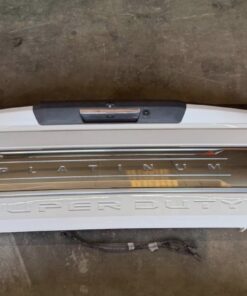 2017–2022 Ford F-250 F-350 F-450 Platinum Tailgate – White Platinum Pearl (Paint Code UG) | OEM Factory Super Duty Tailgate
