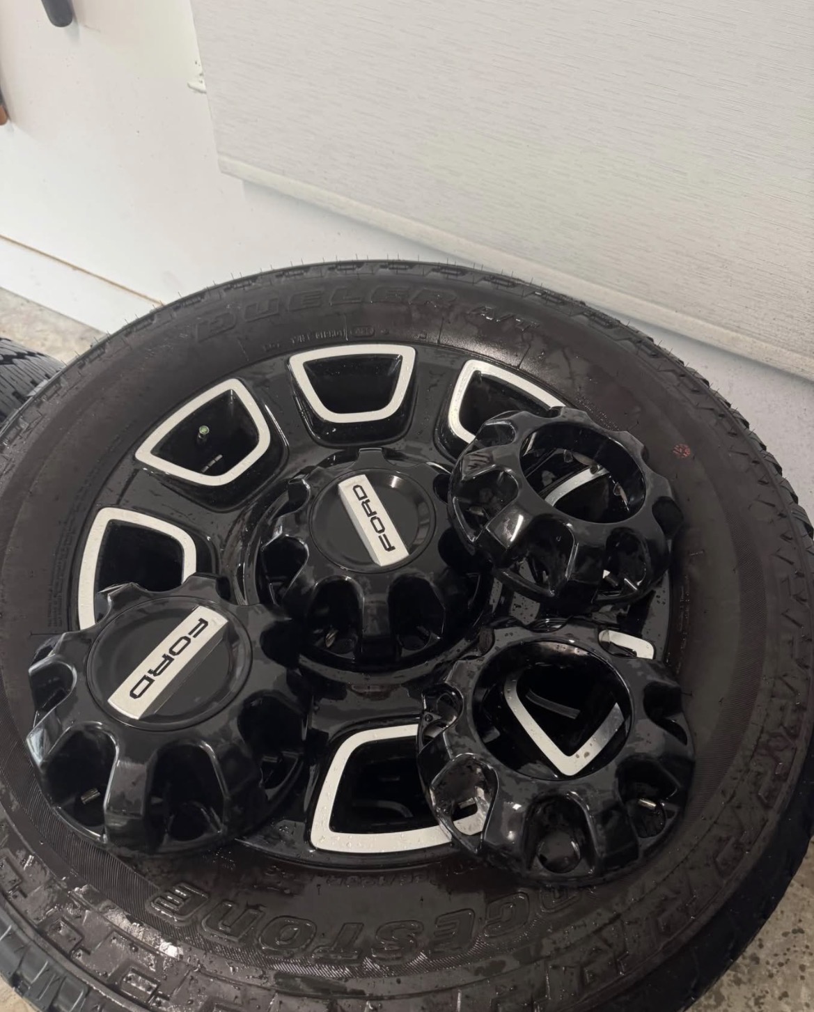 2017–2026 Ford F-250 F-350 Platinum Stock Wheels & Tires | Genuine OEM Factory Wheel and Tire Set - Image 6