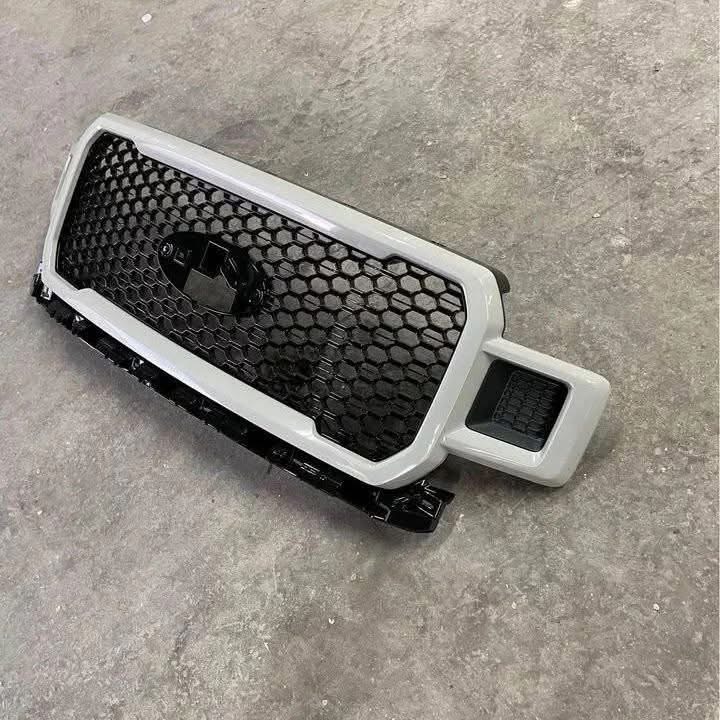 2018–2020 Ford F-150 OEM Front Grille – White & Black Factory Grille