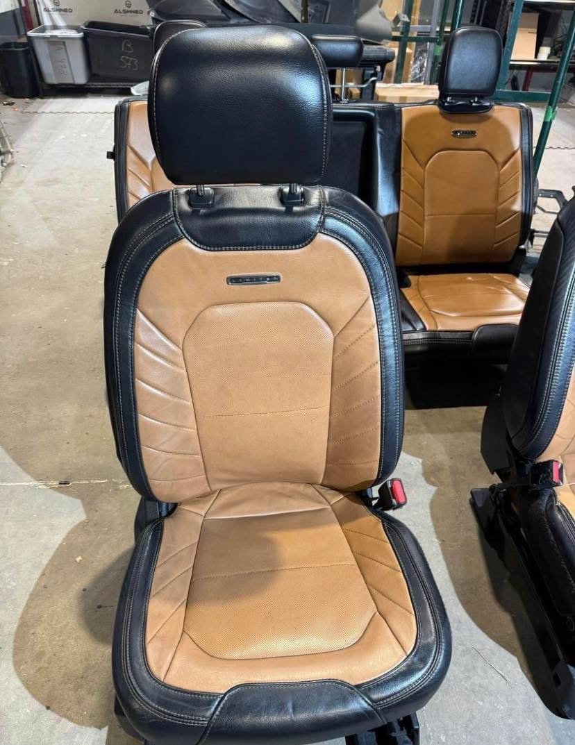 2015–2020 Ford F-150 Limited Complete Seats & Center Console - Image 4